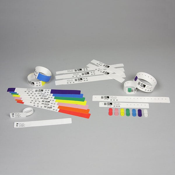 Zebra Technologies Zebra DT Wristband, Polypropylene, 1.1875" x 11", 1" Core - 10027730K
