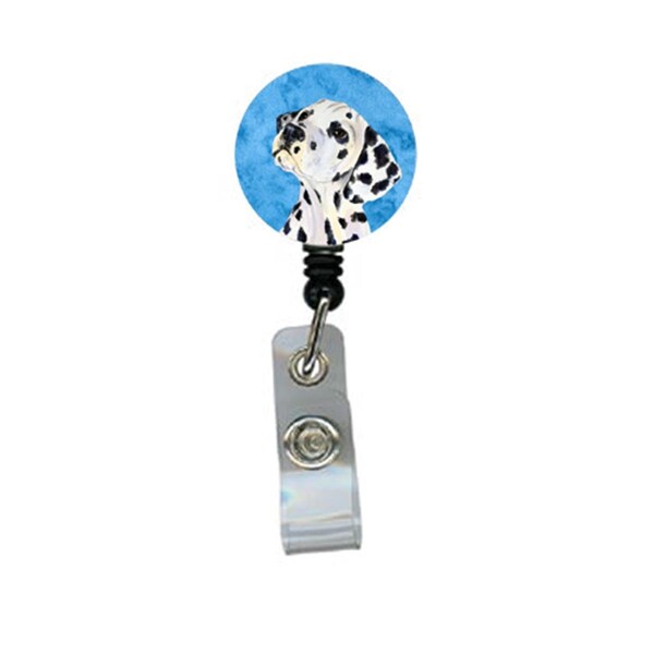 Teachers Aid Dalmatian Retractable Badge Reel Or Id Holder With Clip - TE54871