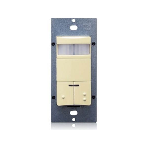 Leviton Occ Snsr, PIR, 120/230/277V AC, Ivory - ODS0D-IDI