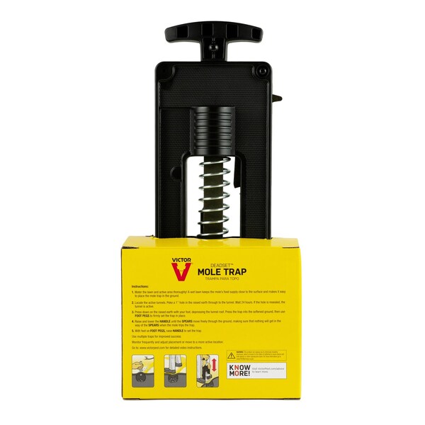 Victor Victor Deadset Medium Plunger Animal Trap For Moles 1 pk - M9015