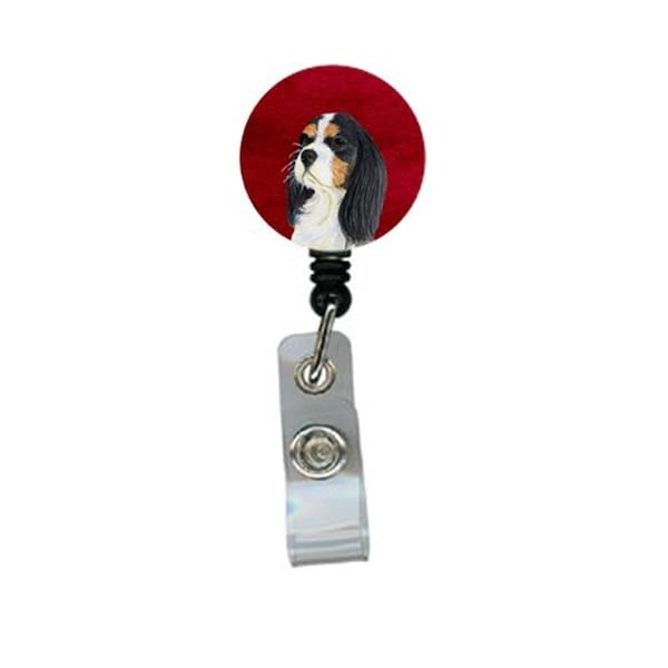 Teachers Aid Cavalier Spaniel Retractable Badge Reel or ID Holder with Clip - TE235096