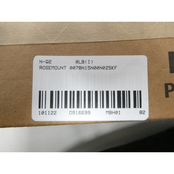 Rosemount 1-3/4 pulgadas 1/4 pulgadas Rtd - 0078N15N00N025KF
