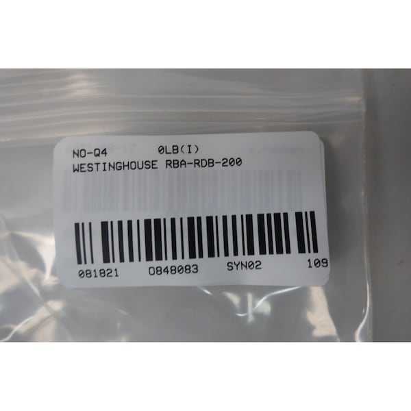 Fusible de 10E Amp 8.25Kv-Ac de Westinghouse - RBA-RDB-200 423D814A05