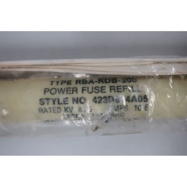 Fusible de 10E Amp 8.25Kv-Ac de Westinghouse - RBA-RDB-200 423D814A05
