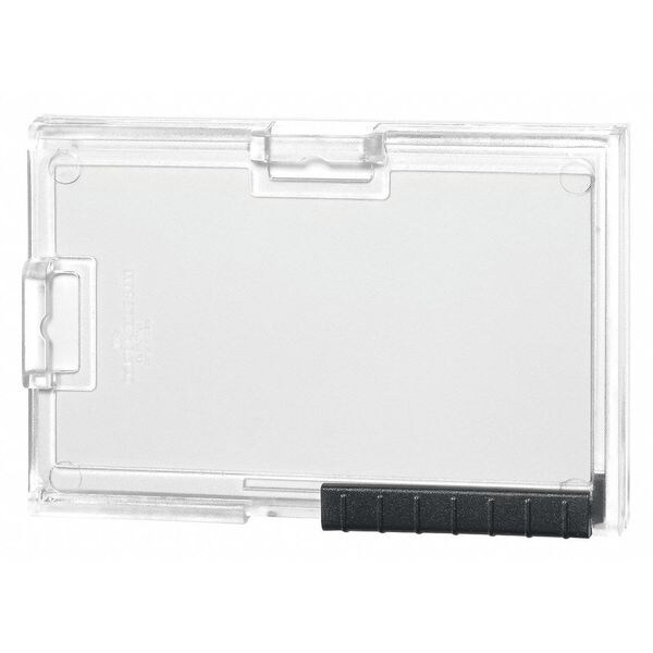 Durable Office Products ID Card Holder, 2-1/2" L, Trio, PK10 - 892019