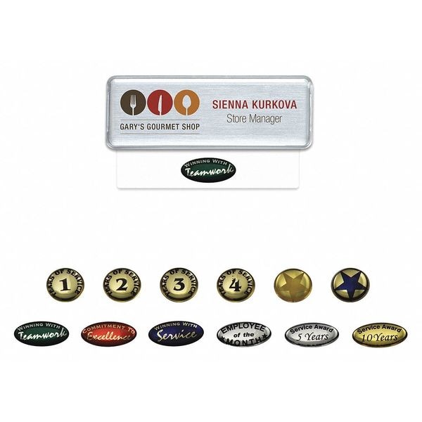 The Mighty Badge Badge, Inkjet, Blank Legend, PK10 - 906295