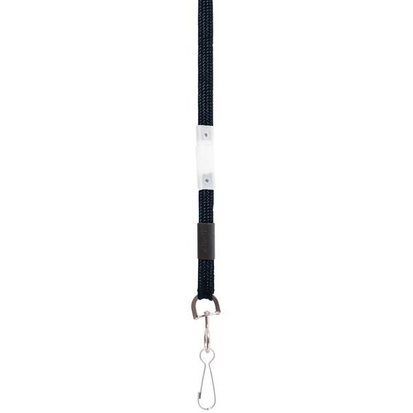 Sicurix Breakaway Lanyards, w/ Adj. Slide, 35", 12/BX, Black 12PK - BAU65549