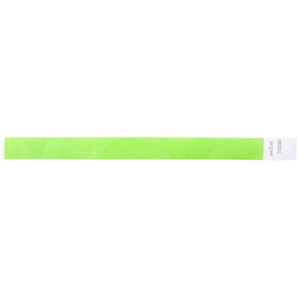 Sicurix Security Wrist Band, Tear-Resistant, 10"x3/4", 100/PK, GN PK - BAU85060