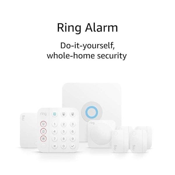 Ring Alarm 8piece kit 2nd Gen - RIN4K18SZ-0EN0