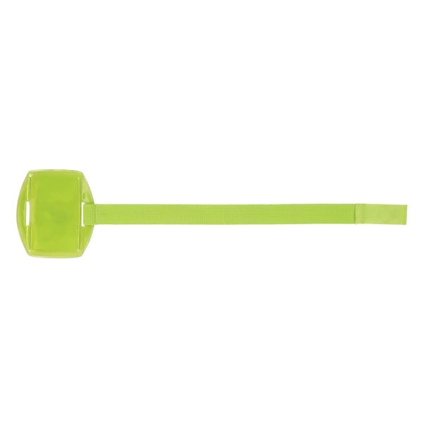 Ergodyne 3386 Lime Arm Band ID Badge Holder, 10PK - 3386PK10