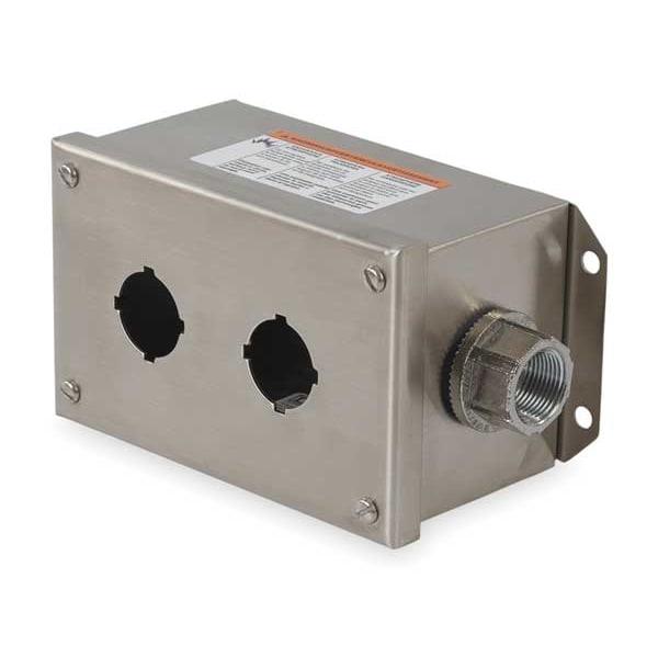 Caja de prensaestopas Schneider Electric, 7.74 pulgadas de altura, 2 orificios - 9001KYSS2