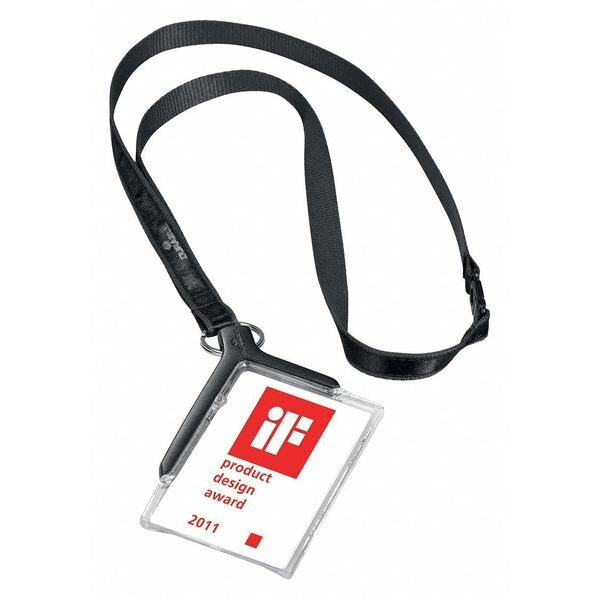 Durable Office Products Card Holder, 19-1/2" L, Delux, PK10 - 820758