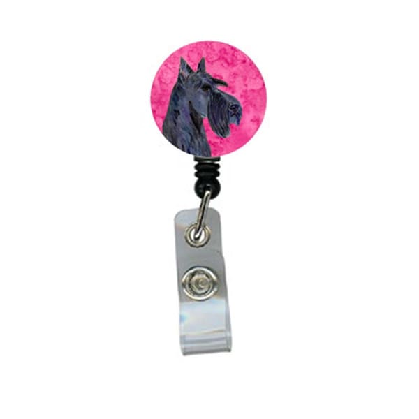 Teachers Aid Scottish Terrier Retractable Badge Reel Or Id Holder With Clip - TE629415