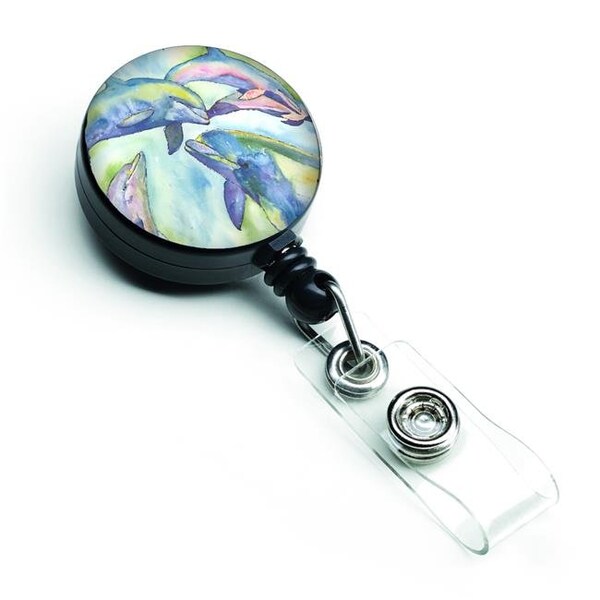 Carolines Treasures Carolines Treasures 8548BR Dolphin Retractable Badge Reel - 8548BR