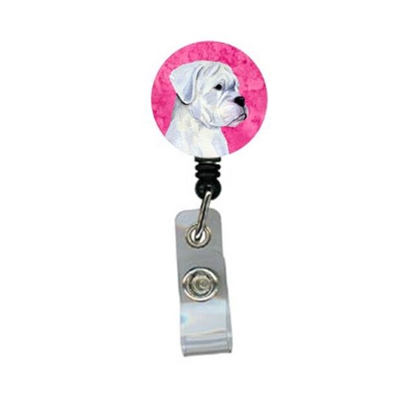 Teacher'S Aid Boxer Retractable Badge Reel Or Id Holder With Clip - TE242124