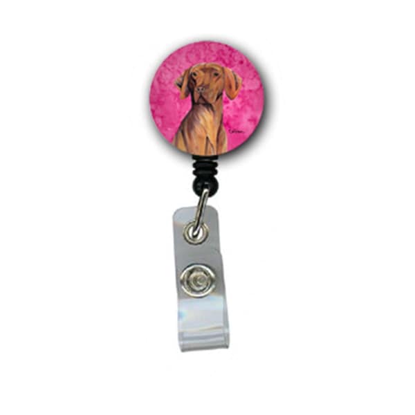 Teachers Aid Vizsla Retractable Badge Reel Or Id Holder With Clip - TE728648