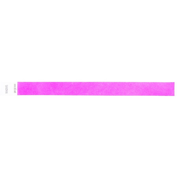 Sicurix Security Wrist Band, Tear-Resistant, 10"x3/4", 100/PK, PE PK - BAU85014