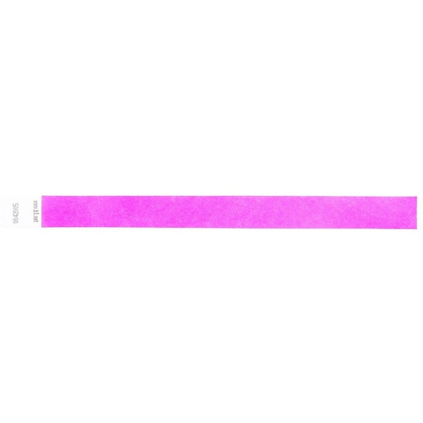 Sicurix Security Wrist Band, Tear-Resistant, 10"x3/4", 100/PK, PE PK - BAU85014