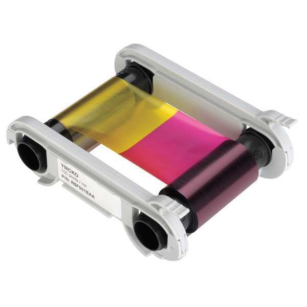 Evolis Multi Color Ribbon, 200 Cards Per Roll - R6F003AAA