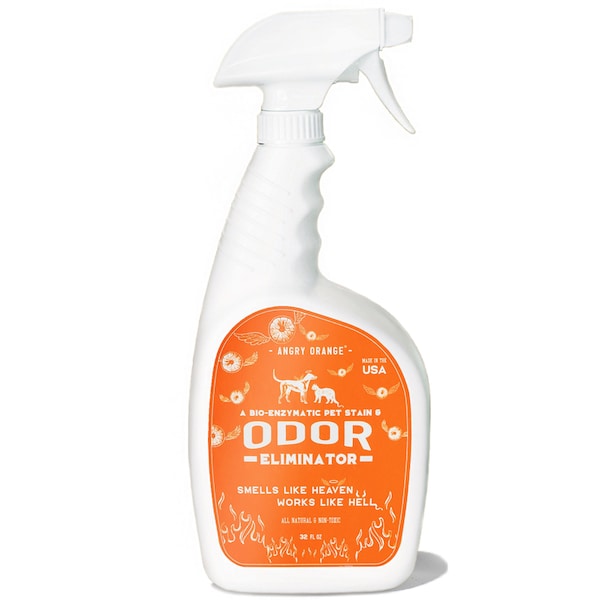 Angry Orange Angry Orange All Pets Liquid Enzyme Stain And Odor Remover 32 oz - AOR-PET-STOD-32
