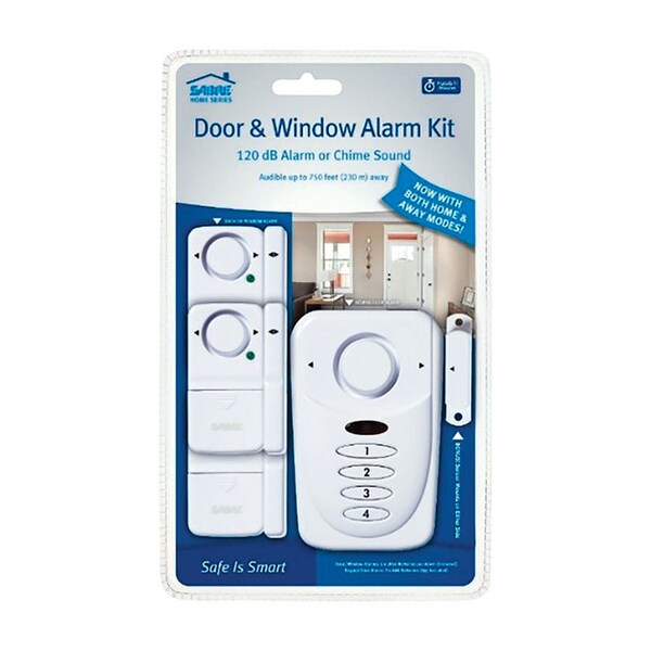 Sabre Sabre White Plastic Door and Window Alarm Kit - HS-WAK