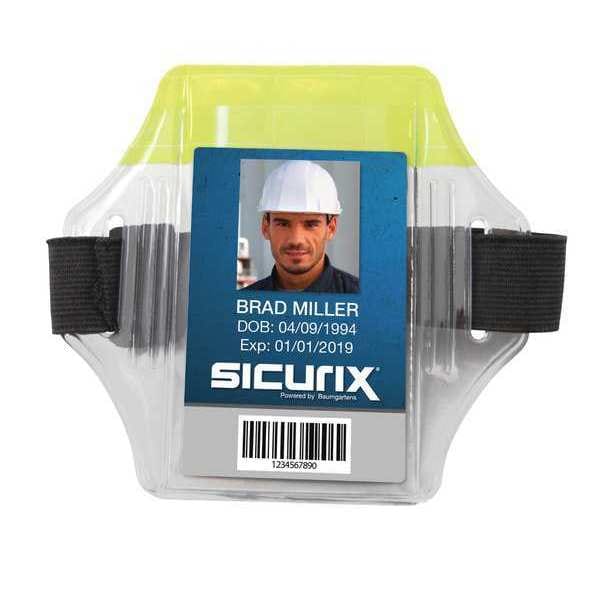 Sicurix Arm Badge Holder, Vertical, PK12 - BAU 66894