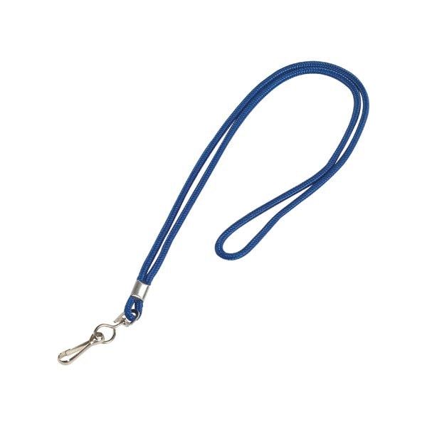 Bsc Preferred Standard Blue Lanyard with Hook, 24PK - BUY00029426