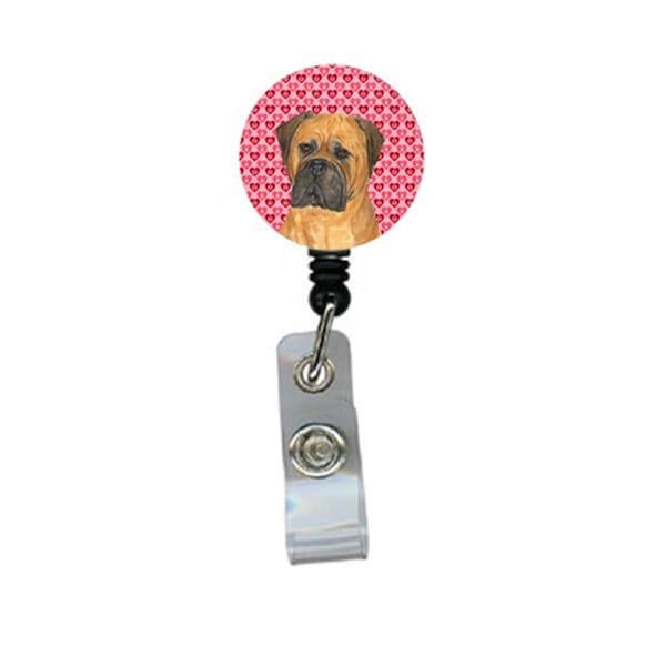 Carolines Treasures Bullmastiff Retractable Badge Reel Or Id Holder With Clip - SS4517BR