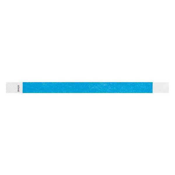Identiplus ID Wristband, Adhesive, Light Blue, PK500 - T3-05