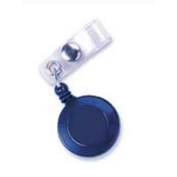 Sicurix SICURIX Standard ID Badge Reel Round Belt Clip Strap BLUE (68823) - 68823