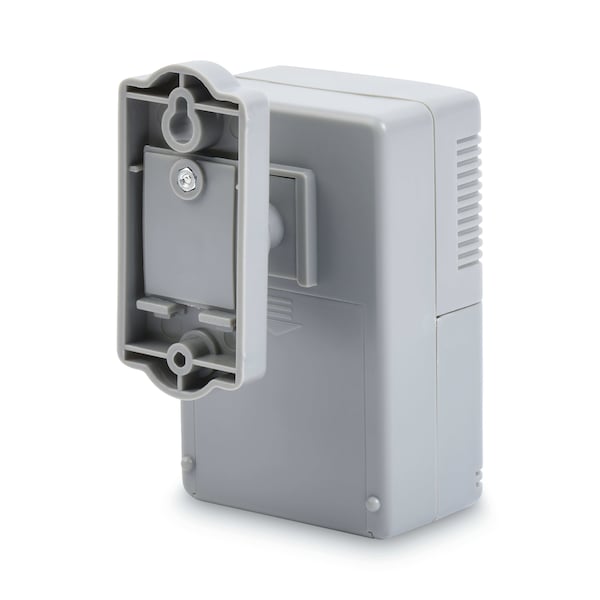 Tatco Visitor Arrival/Departure Chime, Battery Operated, 2.75 x 2 x 4.25, Gray - 15300