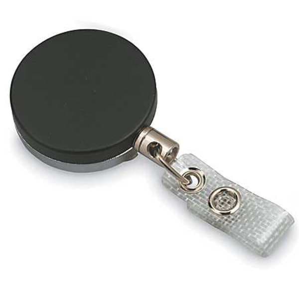 Baw Plastics Retractable ID Badge Holder w/Belt Clip - 2120-3305