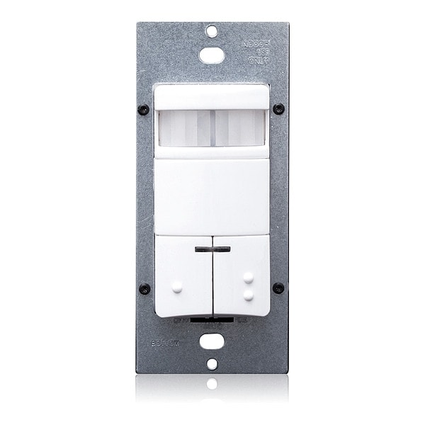 Leviton Occ Snsr, PIR, 120/230/277V AC, Wht - ODS0D-IDW