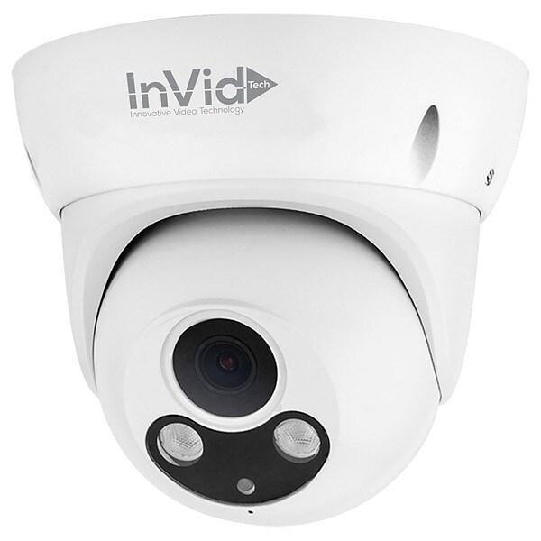 Invid Tech Turret Camera, Black-White, 5MP, Day/Night - SEC-P5TXIR28NH-AIWL