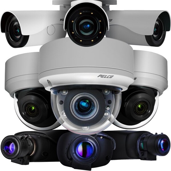 Pelco IR Dome IP Camera, 2MP, WDR, 2.8-12MM Lens - IME238-1IRS