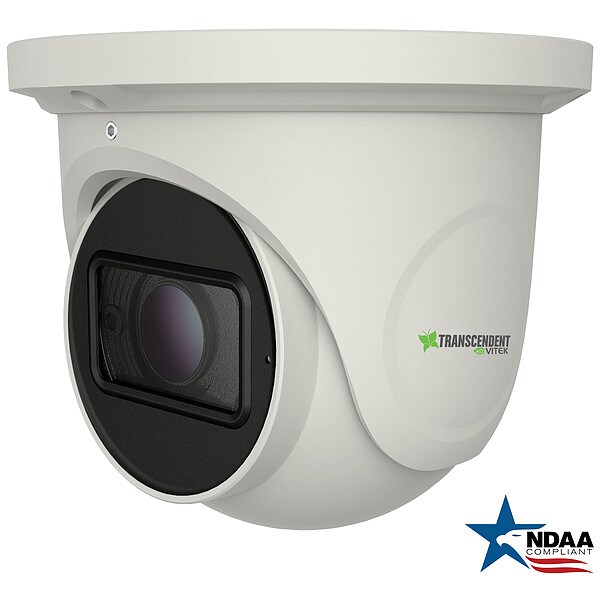 Vitek IP Turret Camera, Moterized Lens, 8MP - VTC-TNT8RMEA