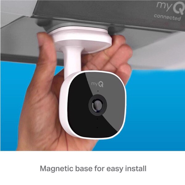 Chamberlain Chamberlain Garage Plug-in Indoor and Outdoor Smart-Enabled Security Camera - MYQ-SGC1WCH
