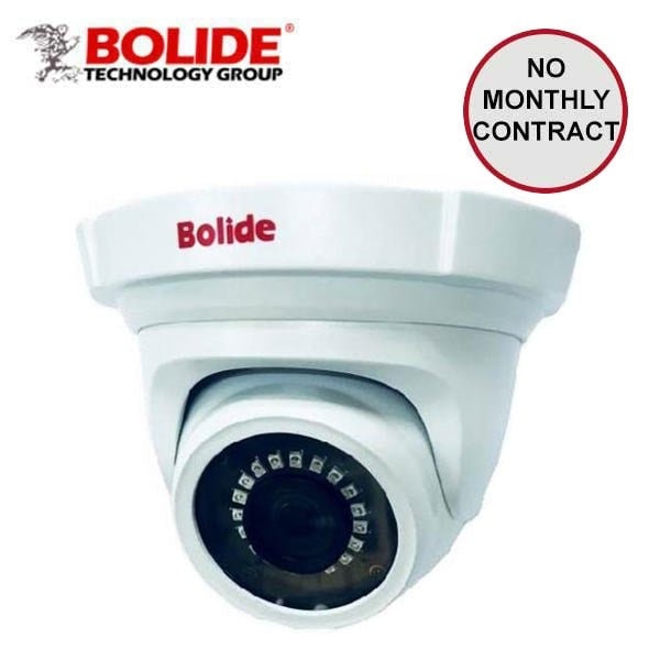 Bolide H.265 5MP 2.8mm Fixed Lens IP67 IR Eyeball Camera, POE, 12VDC, IR Up to 75ft, NDAA Compliant - BOL-BN8019-NDAA