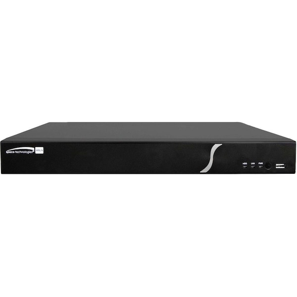 Speco Technologies Speco H24HRLN Video Surveillance Station - 2 TB HDD - Hybrid Digital Video Recorder - 4K Recording - H24HRLN2TB
