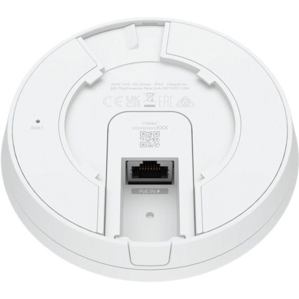 Ubiquiti Ubiquiti Camera G5 Dome - 32.81 ft Night Vision Support - 2K Recording - UVC-G5-DOME