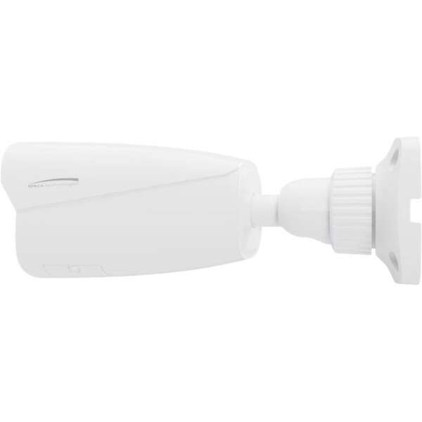 Speco Technologies 4MP AI IP Bullet Camera with Digital Deterrent, 2.8-12mm motorized lens, White, NDAA, Junc Box - O4BDD1M