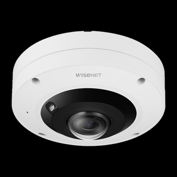 Hanwha Vision X Series 12 MP Sensor AI IR 360 Outdoor Fisheye Camera - XNF-9013RV