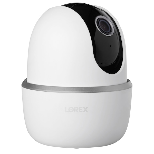 Lorex 2K QHD Indoor Wi-Fi Smart Pan-and-Tilt Security Camera with Person Detection - W462AQC-E