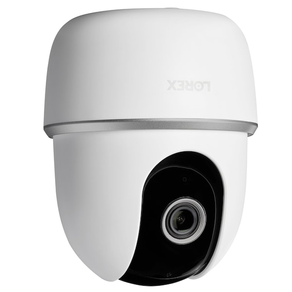 Lorex 2K QHD Indoor Wi-Fi Smart Pan-and-Tilt Security Camera with Person Detection - W462AQC-E