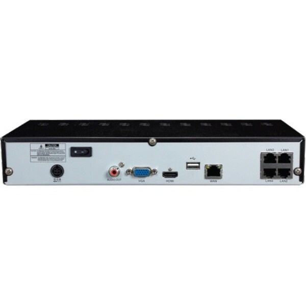 Speco Technologies 4CH H.265 NVR WITH 3 OUTDOOR IR 5MP IP - ZIPK4TA