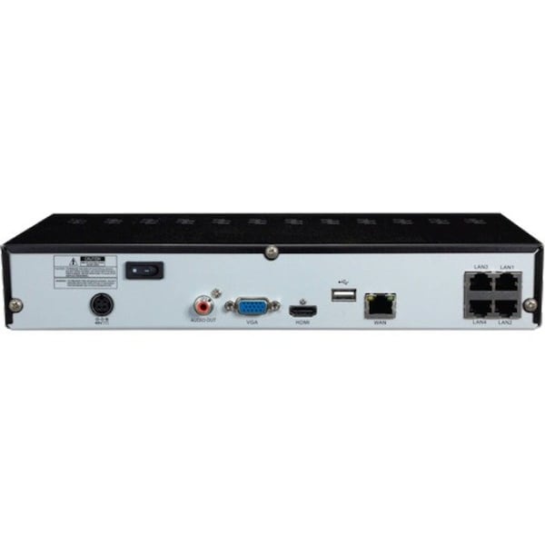 Speco Technologies 4CH H.265 NVR WITH 3 OUTDOOR IR 5MP IP - ZIPK4TA
