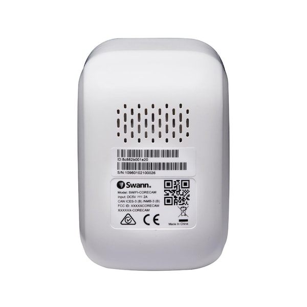 Swan Swann CoreCam Battery Powered Indoor and Outdoor Smart-Enabled Security Camera - SWIFICORECAMPK2