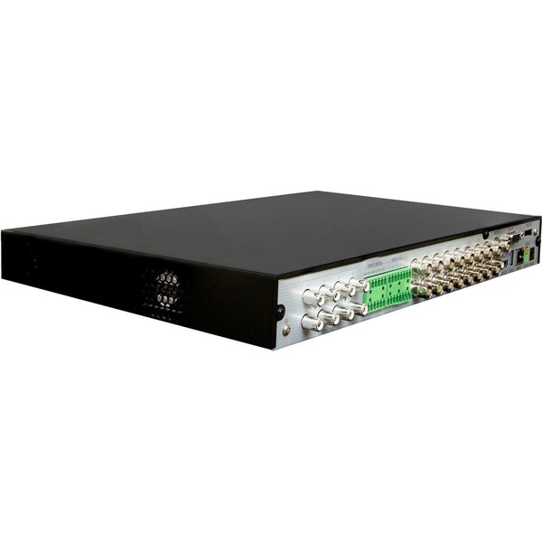 Speco Technologies 24 Ch. Hybrid Recorder - 8 TVI + 8 Hybrid TVI or IP + 8 IP, NDAA, 32TB - H24HRLN32TB