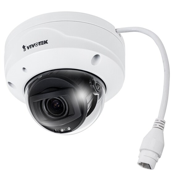 Vivotek IR H.265 Outdoor WDRPro RemoteFocus Dome, IoTSecurity, 2MP 30M - FD9368-HTV