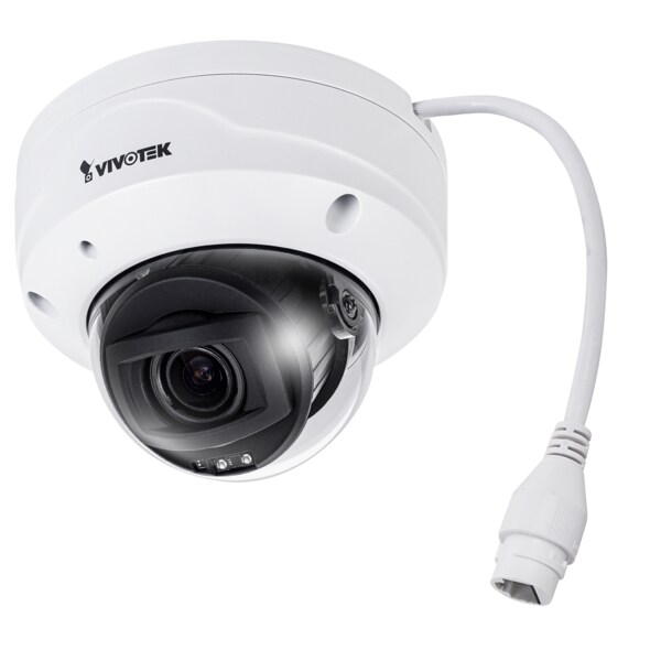 Vivotek IR H.265 Outdoor WDRPro RemoteFocus Dome, IoTSecurity, 2MP 30M - FD9368-HTV